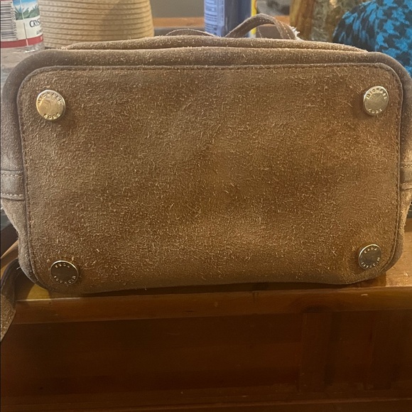 Brown Suede Bucket Bag grenwhich bucket bag - Picture 2 of 5